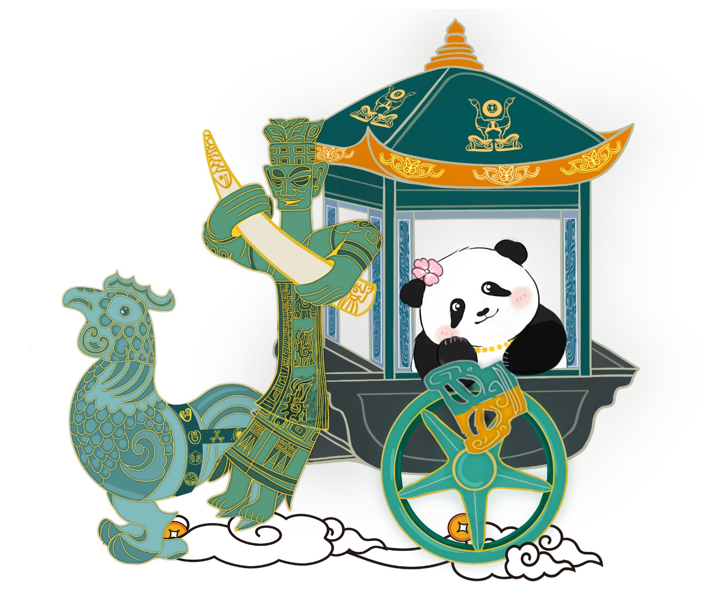 堆堆花花